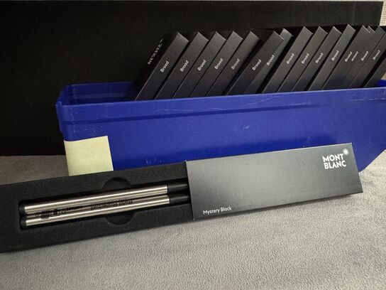 34 stk. Fyldepenne/Rollerball LeGrand Refill MONTBLANC MYSTERY BLACK