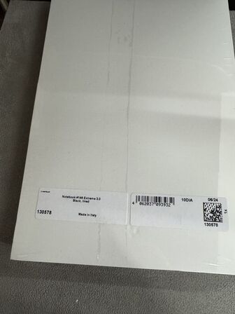 2 stk. Notebook MONTBLANC EXTREME 3.0 BLACK