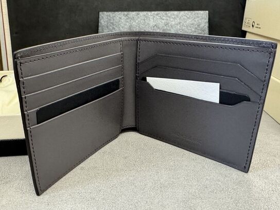 Læderpung 8cc MONTBLANC WARM GREY