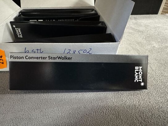 6 stk. Piston Converter - Star Walker MONTBLANC