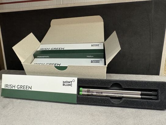 20 stk. Fyldepenne/Rollerball Refill MONTBLANC IRISH GREEN