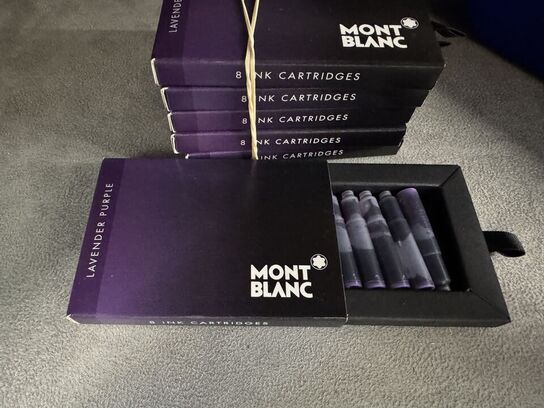 48 stk. Blækpatroner MONTBLANC LAVENDER PURPLE