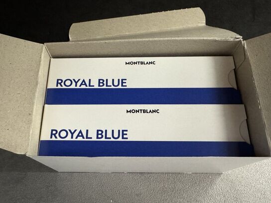 16 stk. Fyldepenne/Fineliner Refill MONTBLANC ROYAL BLUE