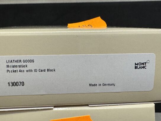 Kortholder 4cc MONTBLANC BLACK