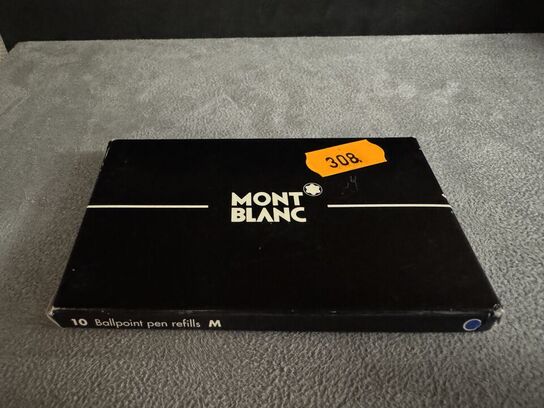 10 stk. Fyldepenne/Ballpoint Refill MONTBLANC ROYAL BLUE