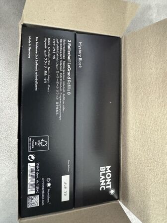 20 stk. Fyldepenne/Rollerball LeGrand Refill MONTBLANC MYSTERY BLACK