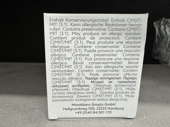 60 ml. Blæk MONTBLANC BLACK