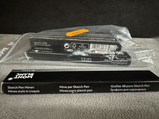 17 stk. Sketch pen Refill MONTBLANC GRAFIT 5,5 MM.