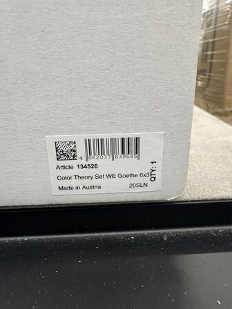 Color Theory set MONTBLANC WE GOETHE 6x3