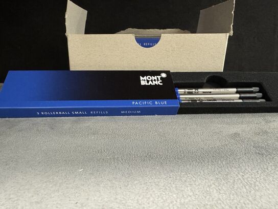 30 stk. Fyldepenne/Rollerball Small Refill MONTBLANC PACIFIC BLUE