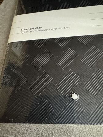 2 stk. Notebook MONTBLANC EXTREME 3.0 BLACK