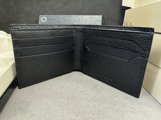 Læderpung 6cc MONTBLANC BLACK