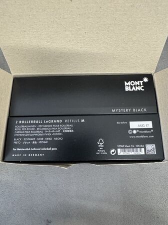 20 stk. Fyldepenne/Rollerball LeGrand Refill MONTBLANC MYSTERY BLACK