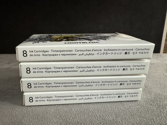 32 stk. Blækpatroner MONTBLANC BROWN