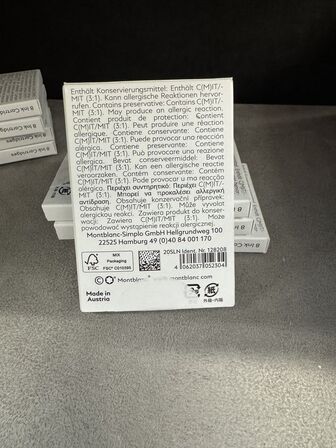 32 stk. Blækpatroner MONTBLANC BLUE