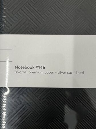 1 stk. Notebook MONTBLANC EXTREME 3.0, LINED, BLACK