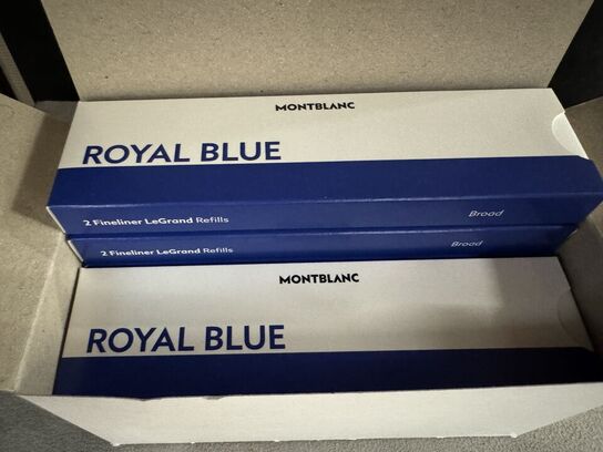 20 stk. Fyldepenne/Fineliner LeGrand Refill MONTBLANC ROYAL BLUE