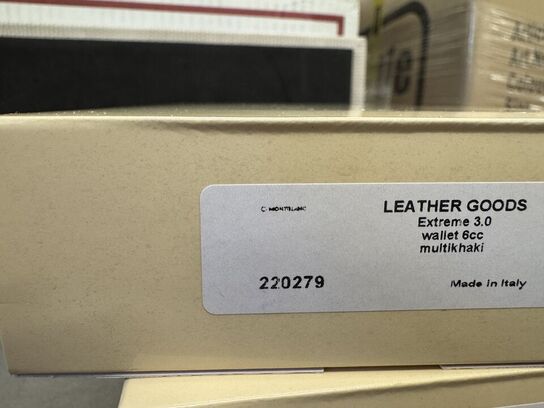 Læderpung 6cc MONTBLANC MULTIKHAKI