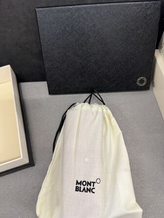 Pen Pouch læder MONTBLANC ORANGE