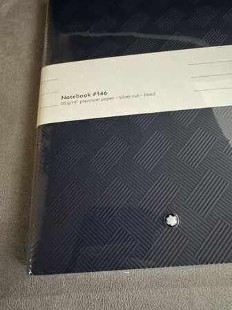 5 stk. Notebook MONTBLANC EXTREME 3.0 BLUE