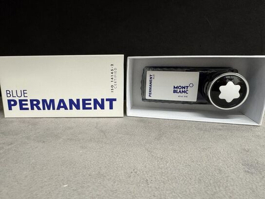 60 ml. Blæk MONTBLANC BLUE