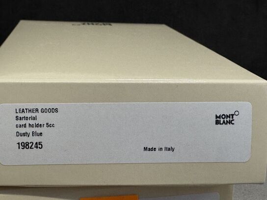 Kortholder 5cc MONTBLANC DUSTY BLUE