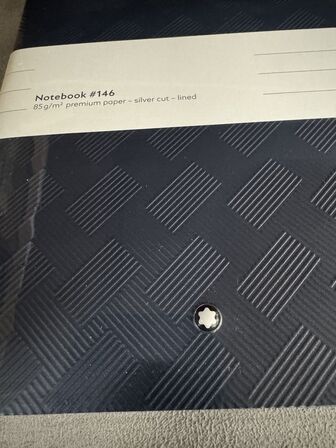5 stk. Notebook MONTBLANC EXTREME 3.0 BLUE