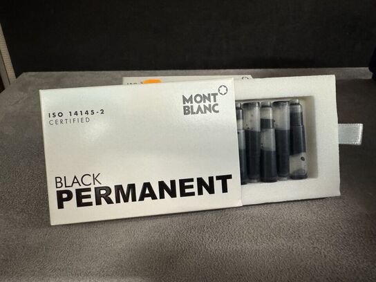 32 stk. Blækpatroner MONTBLANC BLACK