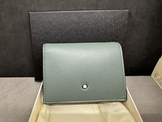 Læderpung MONTBLANC PEWTER