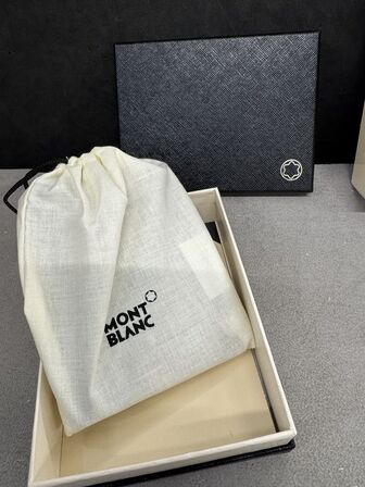 Læderpung 4cc MONTBLANC BLACK