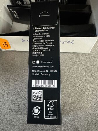 6 stk. Piston Converter - Star Walker MONTBLANC