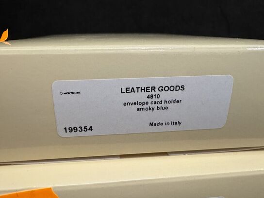 Læderpung MONTBLANC SMOKY BLUE