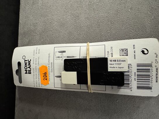 80 stk. Pencil Refill 0,5 mm MONTBLANC GRAFIT