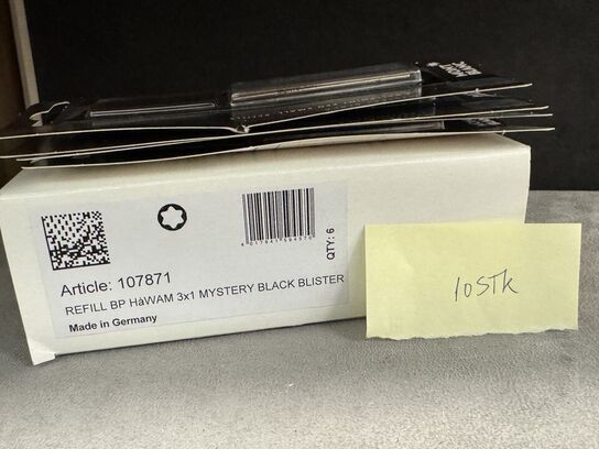 30 stk. Fyldepenne/Ballpoint Small Refill MONTBLANC MYSTERY BLACK