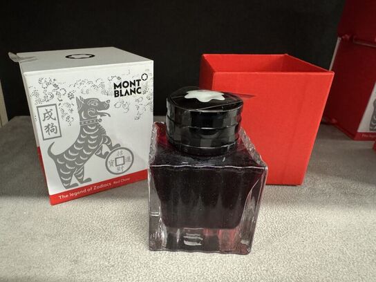 50 ml. Blæk MONTBLANC RED