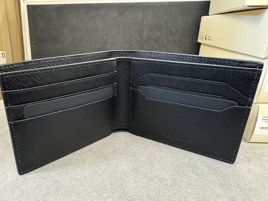 Læderpung 6cc MONTBLANC BLACK