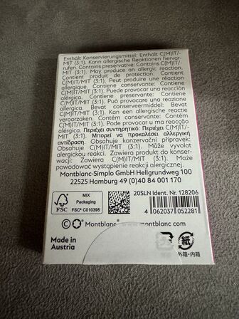 40 stk. Blækpatroner MONTBLANC POP PINK