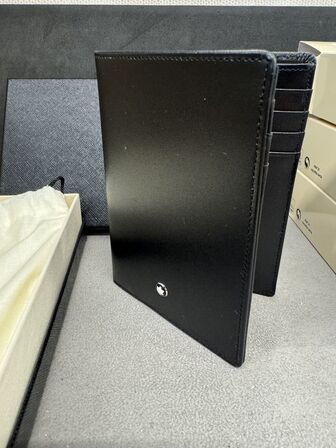 Læderpung 7cc MONTBLANC BLACK