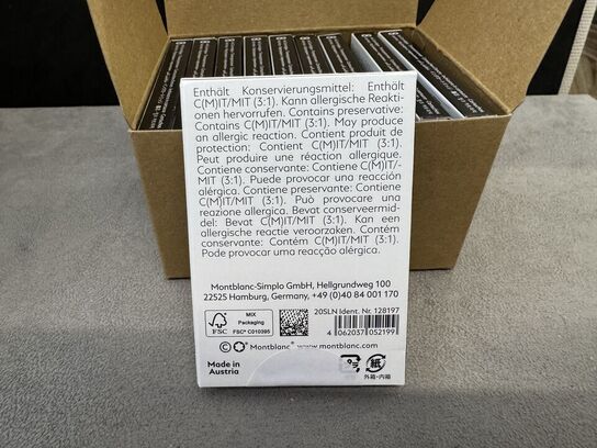 80 stk. Blækpatroner MONTBLANC BLACK