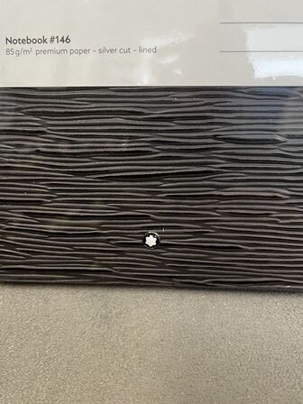 3 stk. Notebook MONTBLANC WARM GREY