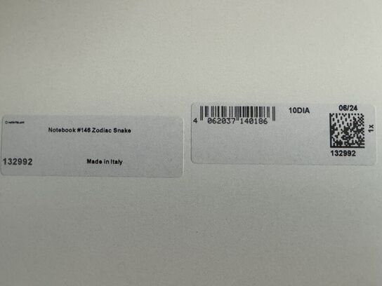 2 stk. Notebook MONTBLANC ZODIAC SNAKE