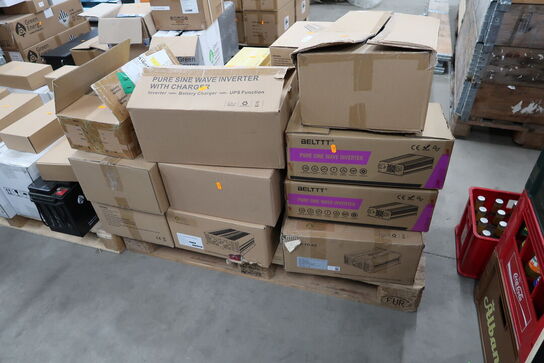 Blandet lot m. DC/AC Power Inverter GREEN ENERGY