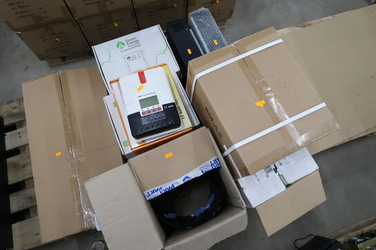 Blandet lot m. solcelle elektronik GREEN ENERGY