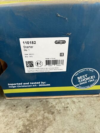 Svejsetråd m. Starter CARGO MODEL NR. 110182