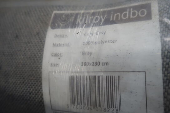 Tæppe KILROY INDBO COZY-EASY Grey 160 x 230