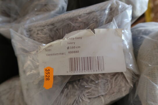 Gulvtæppe KILROY INDBO COZY-EASY Ivory Ø160