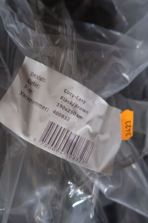 Tæppe KILROY INDBO COZY-EASY Black/Brown 190 x 290