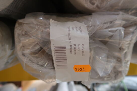 Gulvtæppe KILROY INDBO COZY-EASY Ivory Ø160