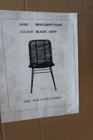 4 stk. spisebordsstole KILROY INDBO Whatsapp Chair