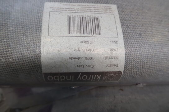 Gulvtæppe KILROY INDBO COZY-EASY Dark Purple Ø160